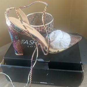 Never worn Fashion nova pumps! In original box